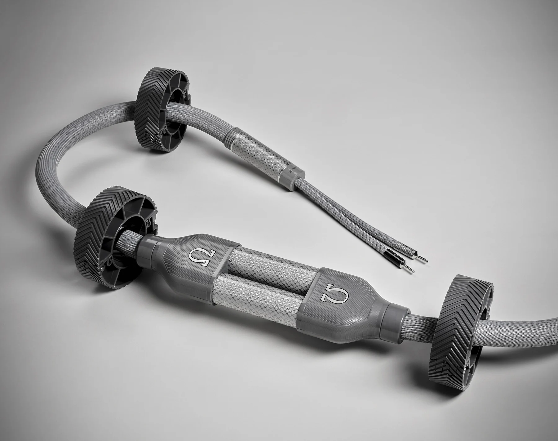 Shunyata Omega-X speaker cable with Möbius rings